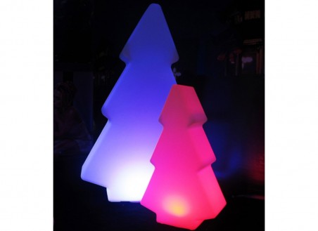 Lampka dekoracyjna LED RGB, przenośna, indukcyjna, duża choinka 16 kolorów, różne funkcje.