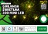 Girlanda Lampek mini LED LT200GIR - zewnętrzne - srebrny przewód - różne kolory