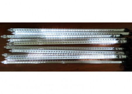 Sople LED z efektem deszcz meteorytów - 10 sopli po 60cm długości