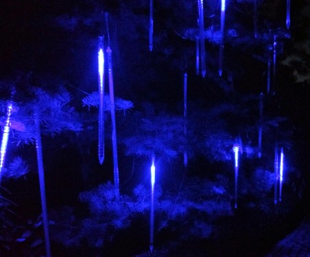 Sople LED Niebieskie - 10tub po 60cm