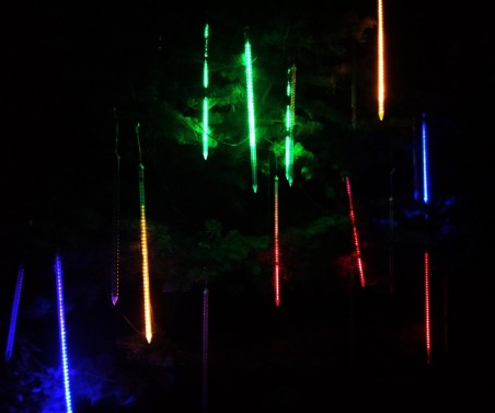 Sople LED Multikolor - 10tub po 60cm - zdjęcie koloru